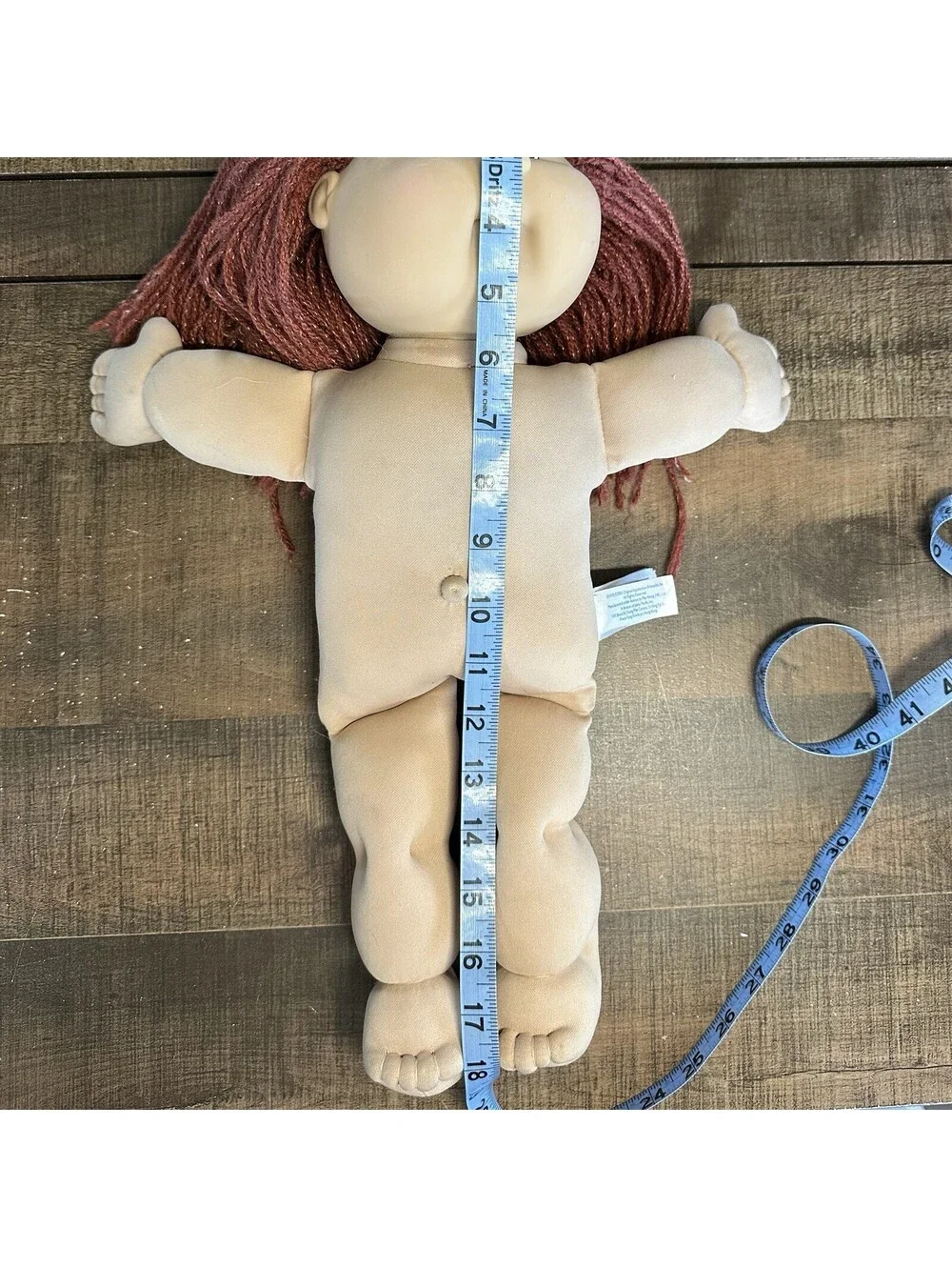 Cabbage Patch Kids Doll with Red Yarn Hair